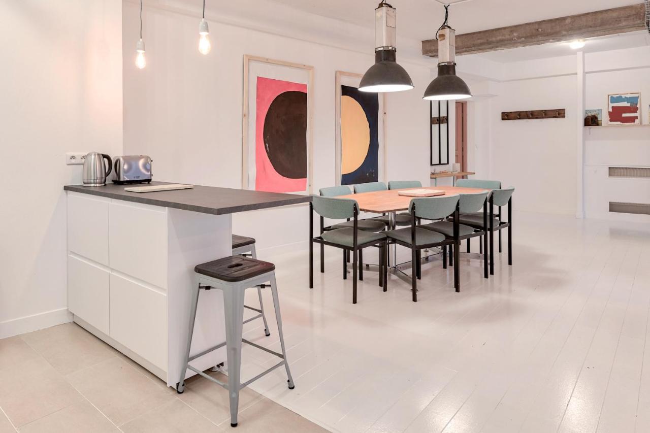 Artist And Design Loft - 10 Guests - 5 Min From Metro Daire Paris Dış mekan fotoğraf